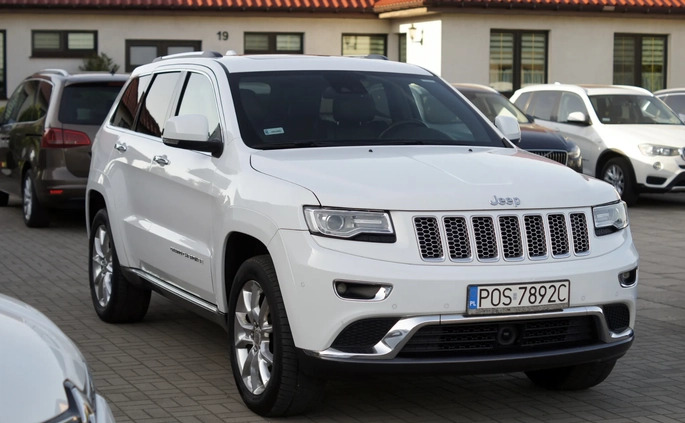 Jeep Grand Cherokee cena 129150 przebieg: 128104, rok produkcji 2016 z Chocianów małe 781